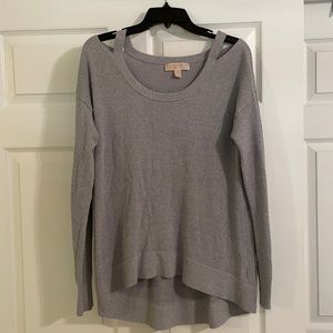 Michael Kors cold shoulder sweater